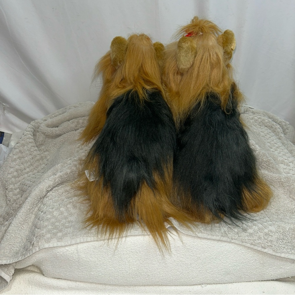 Yamiko‎ classics Collectible Plush Yorkshire Terrier Set - Picture 7 of 8